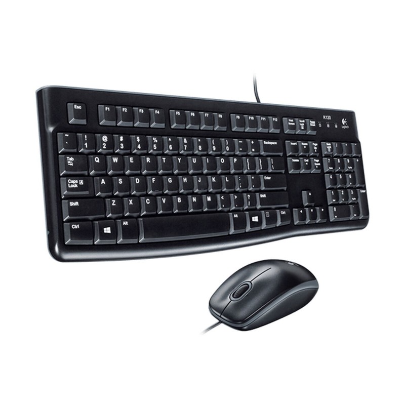 clavier et souris Logitech 920-002543 Noir Italien QWERTY