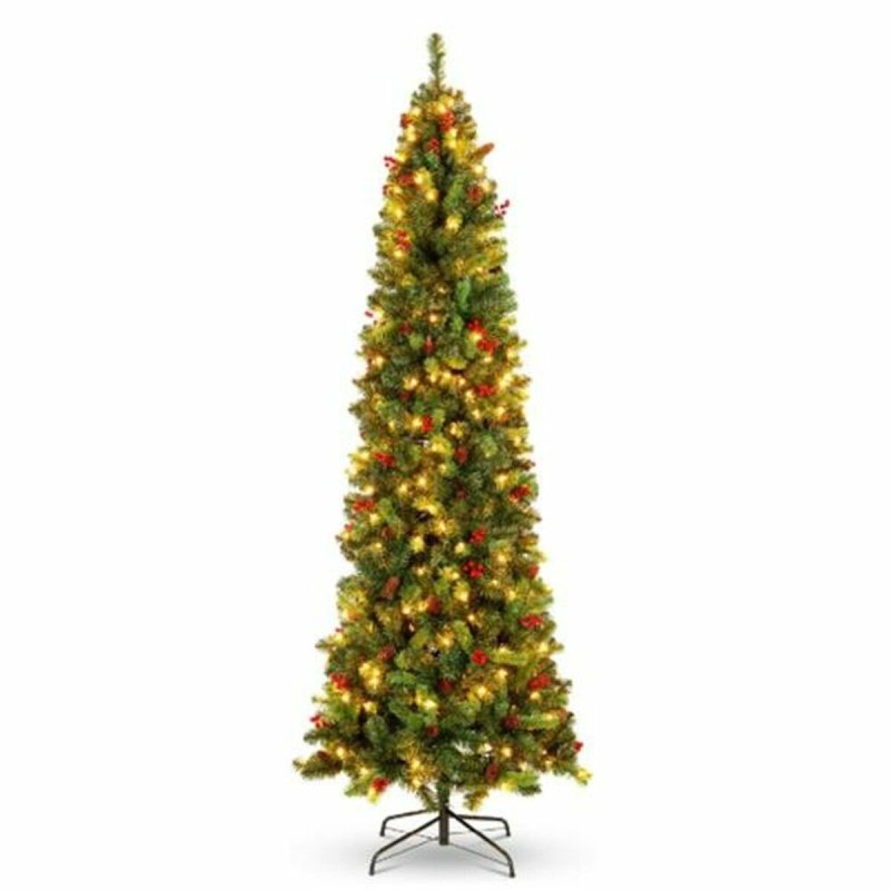 Sapin de Noël DKD Home Decor Vert Métal Polyéthylène 70 x 70 x 210 cm