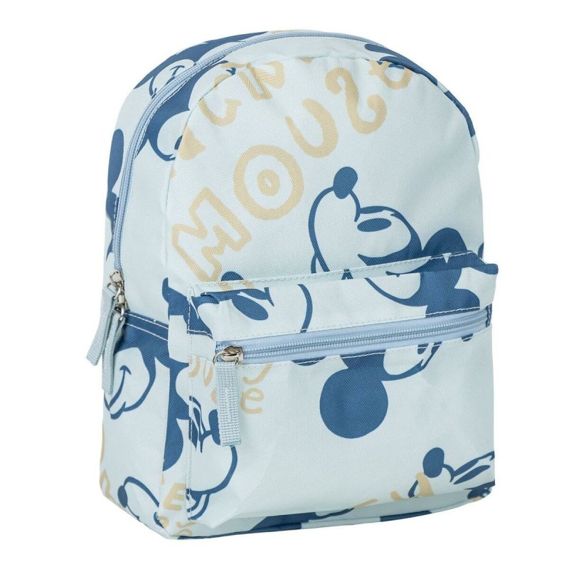 Cartable Mickey Mouse Bleu 22 x 27 x 9 cm