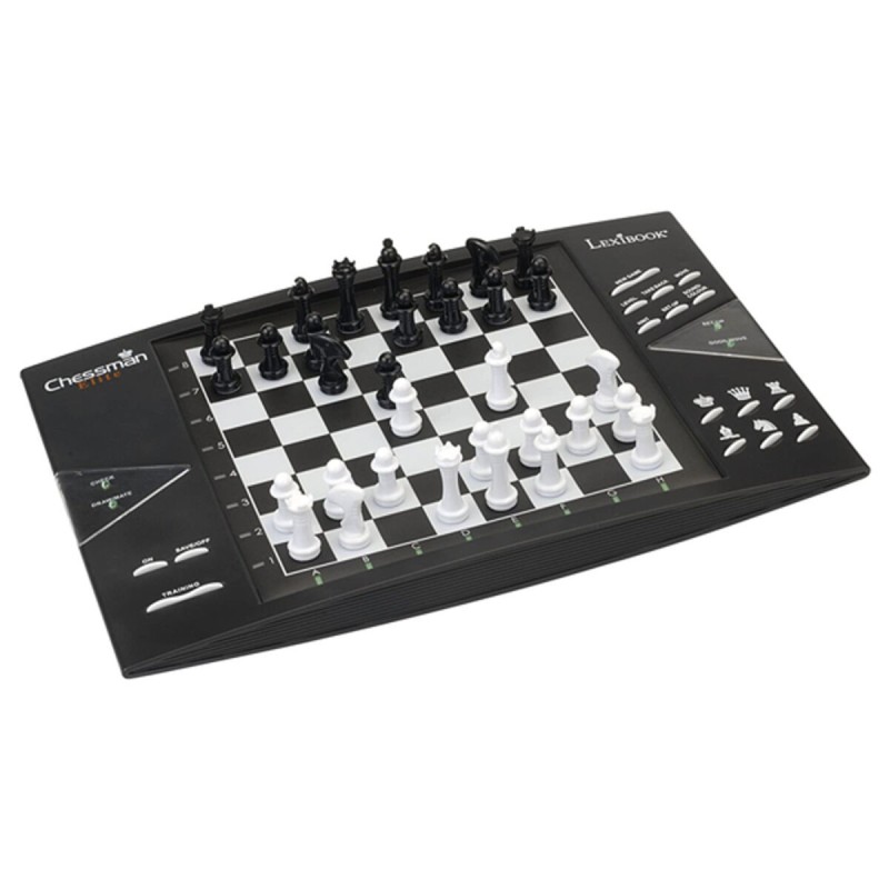 Jeu de société Chessman Elite Lexibook CG1300 Noir/Blanc (Portugués