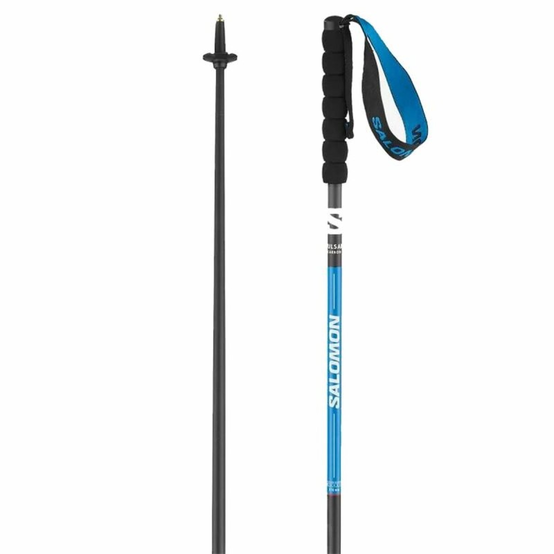 Jeu de 2 bâtons de trekking Salomon Pulsar Carbon Bleu 120 cm