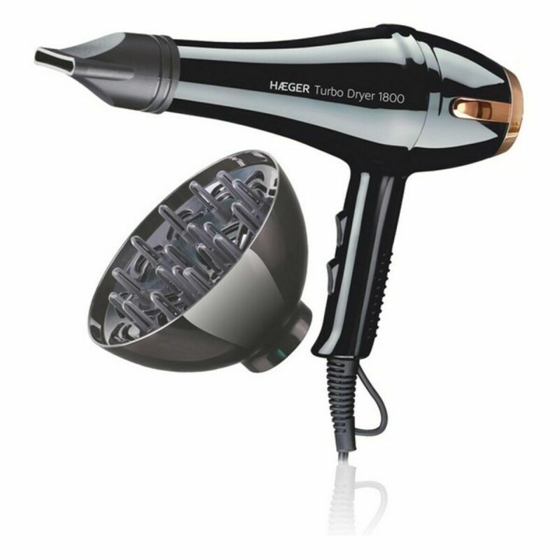 Sèche-cheveux Haeger HD-180.013A 1800 W Noir