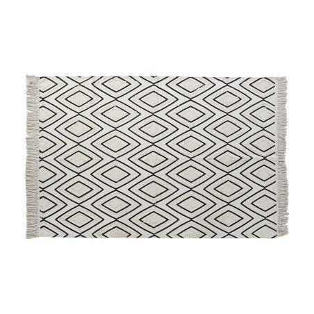 Tapis DKD Home Decor Noir Blanc (120 x 190 x 0