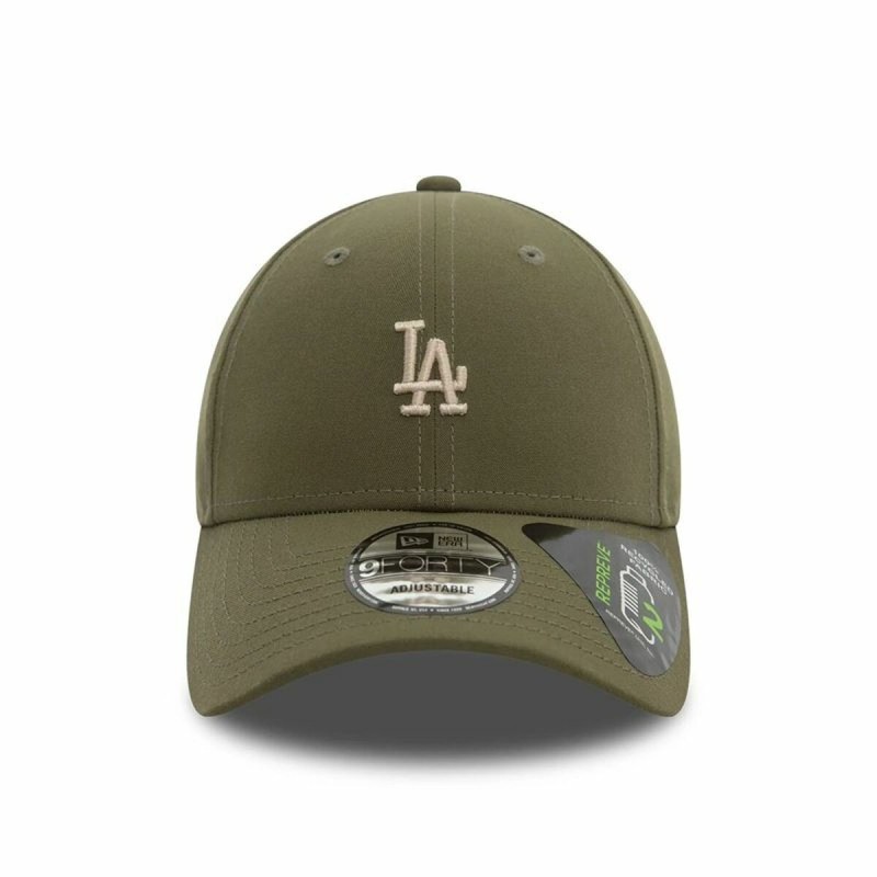 Casquette de Sport New Era REPREVE MINI LOGO 9FORTY LA Dodgers NOV Olive Taille unique