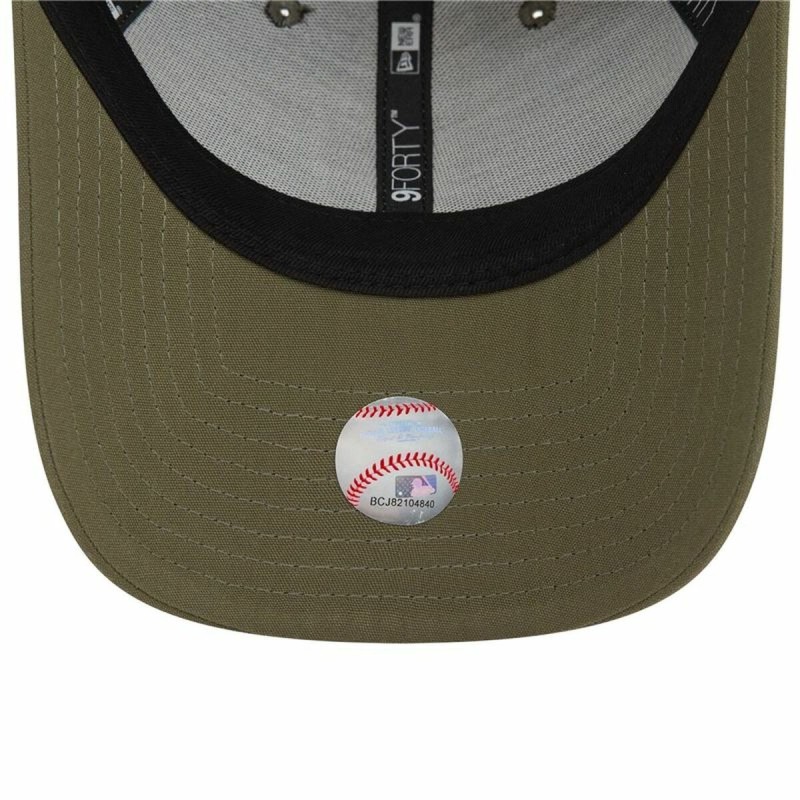 Casquette de Sport New Era REPREVE MINI LOGO 9FORTY LA Dodgers NOV Olive Taille unique