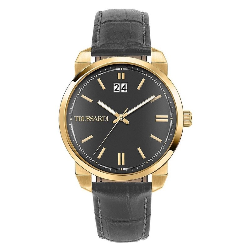 Montre Homme Trussardi R2451154002 Noir Gris (Ø 40 mm)