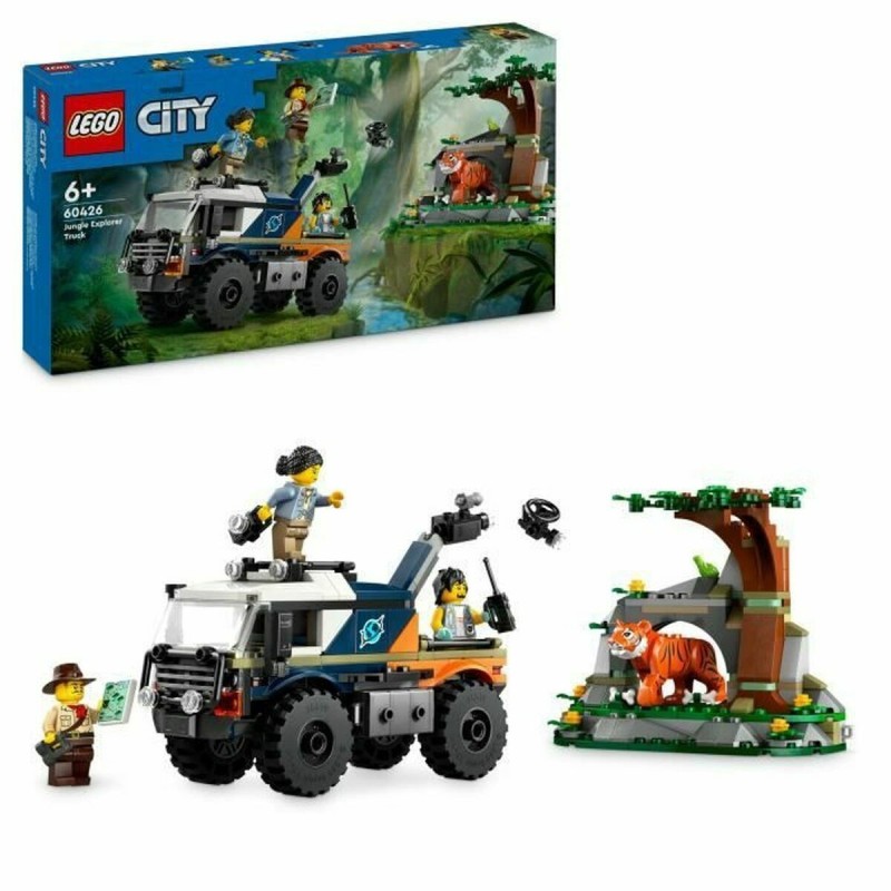 Set de construction Lego 60426 Jungle Explorer Off-Road Truck Multicouleur