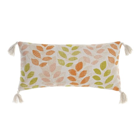 Coussin DKD Home Decor 60 x 10 x 30 cm Beige Multicouleur Fleurs