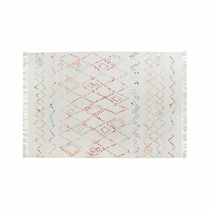 Tapis DKD Home Decor Blanc Multicouleur (120 x 180 x 0