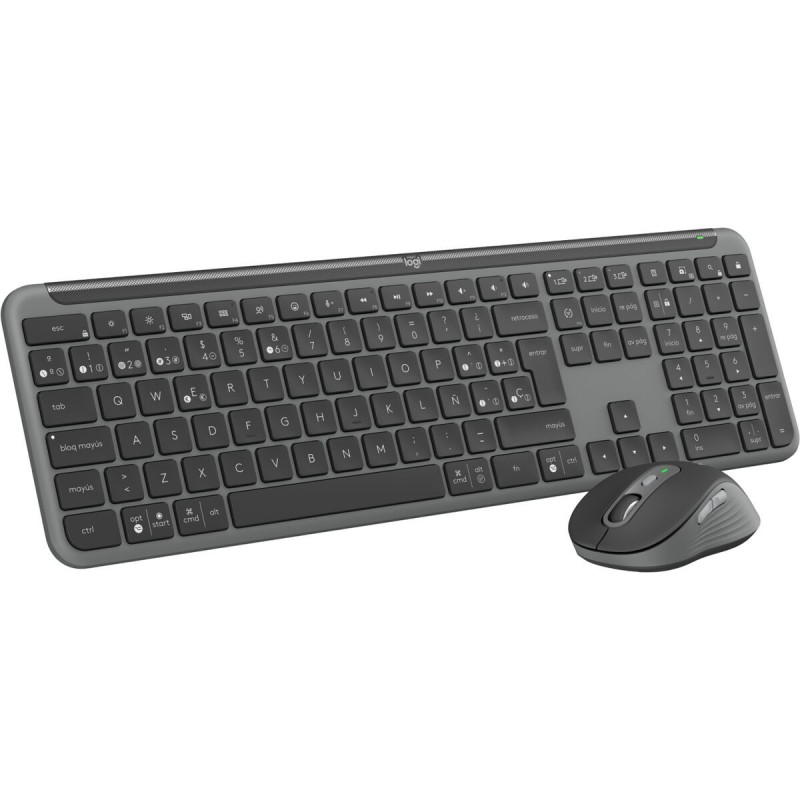 clavier et souris Logitech MK950 Graphite Espagnol Qwerty