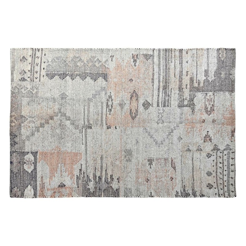 Tapis DKD Home Decor Polyester Coton Multicouleur (160 x 230 x 0