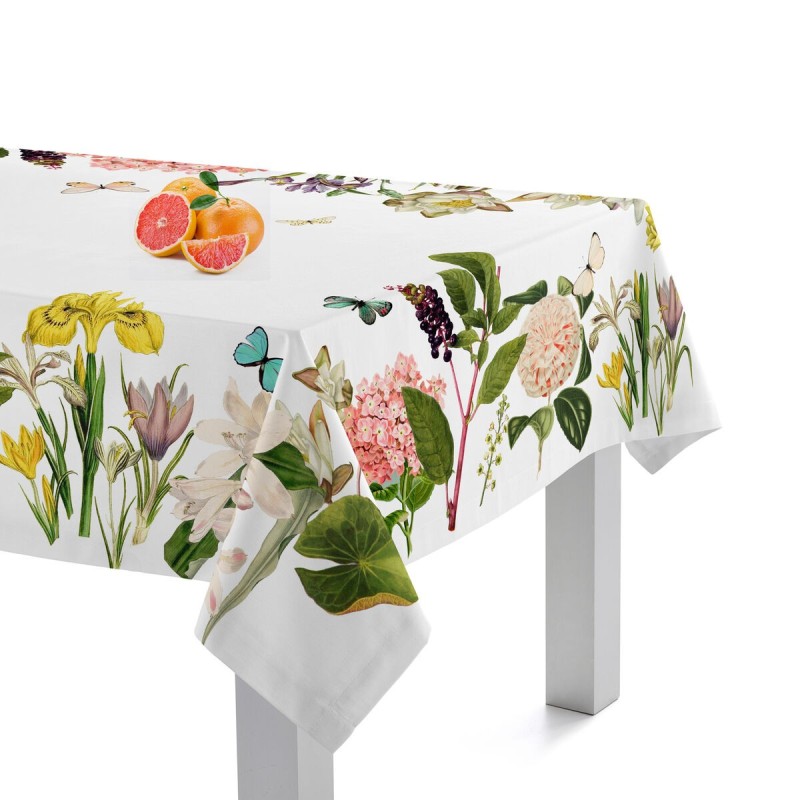 Nappe HappyFriday Spring time Multicouleur 150 x 150 cm