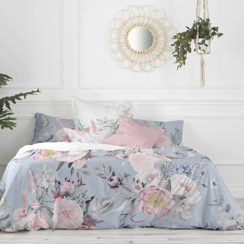 Housse de Couette HappyFriday Soft bouquet Multicouleur 140 x 200 cm