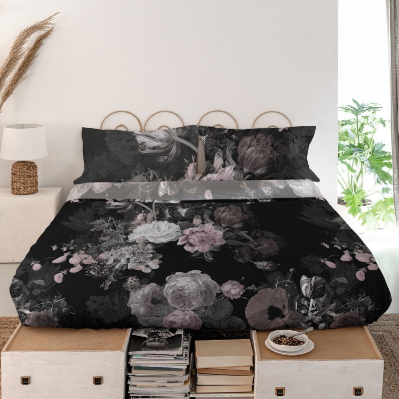 Drap HappyFriday Onyx Multicouleur 160 x 270 cm