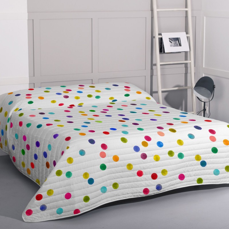 Couvre-lit HappyFriday HF Confetti Multicouleur 240 x 260 cm