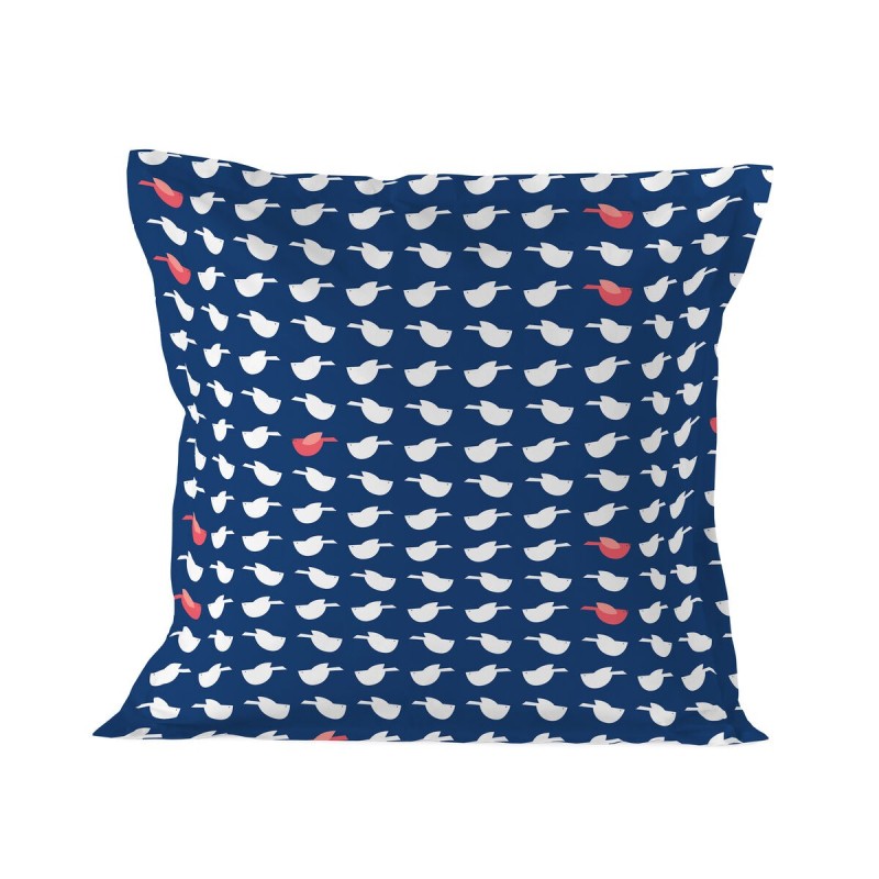 Taie d'oreiller HappyFriday Moshi Moshi Whale Multicouleur 80 x 80 cm