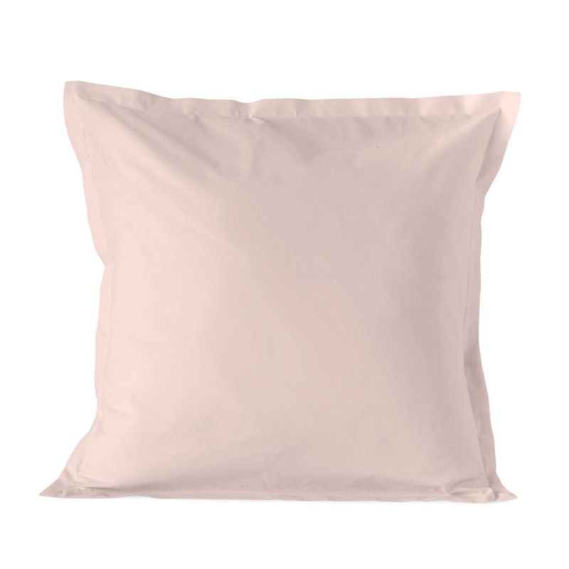 Taie d'oreiller HappyFriday Basic Rose clair 60 x 60 cm (2 Unités)