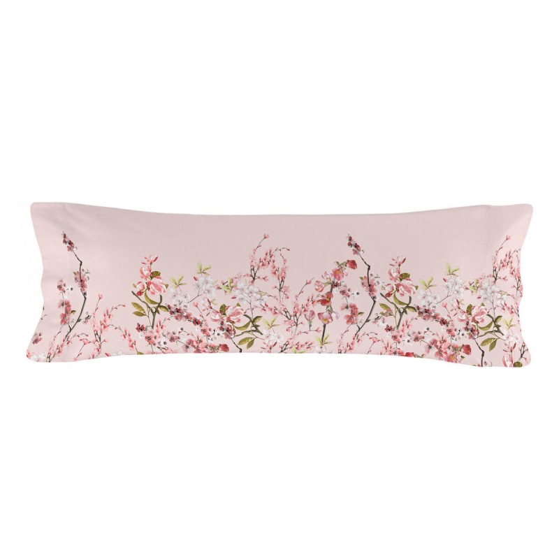 Taie d'oreiller HappyFriday Chinoiserie rose Multicouleur 45 x 110 cm