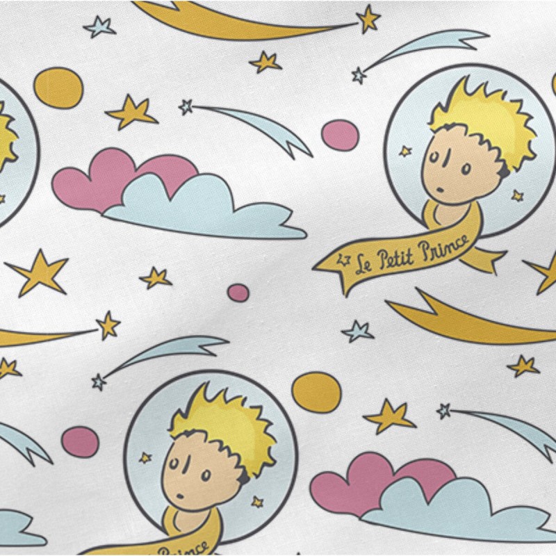 Taie d'oreiller HappyFriday Le Petit Prince Ses amis Multicouleur 50 x 75 cm