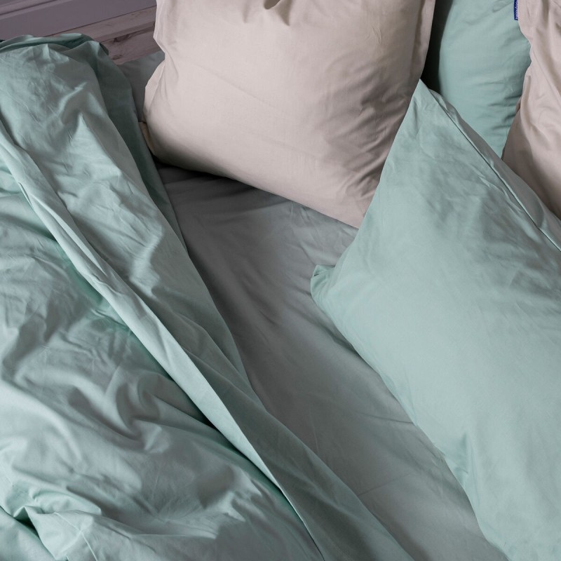 Housse de Couette HappyFriday Basic Menthe 260 x 240 cm