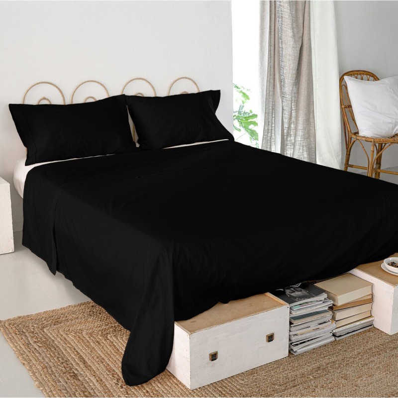 Drap HappyFriday Basic Noir 240 x 270 cm