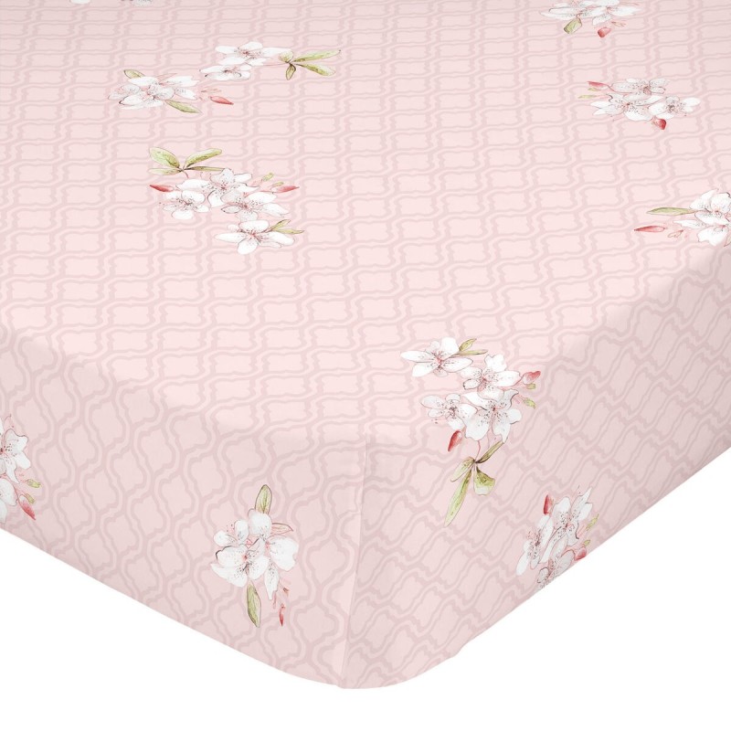 Drap housse HappyFriday Chinoiserie Multicouleur 200 x 200 x 32 cm