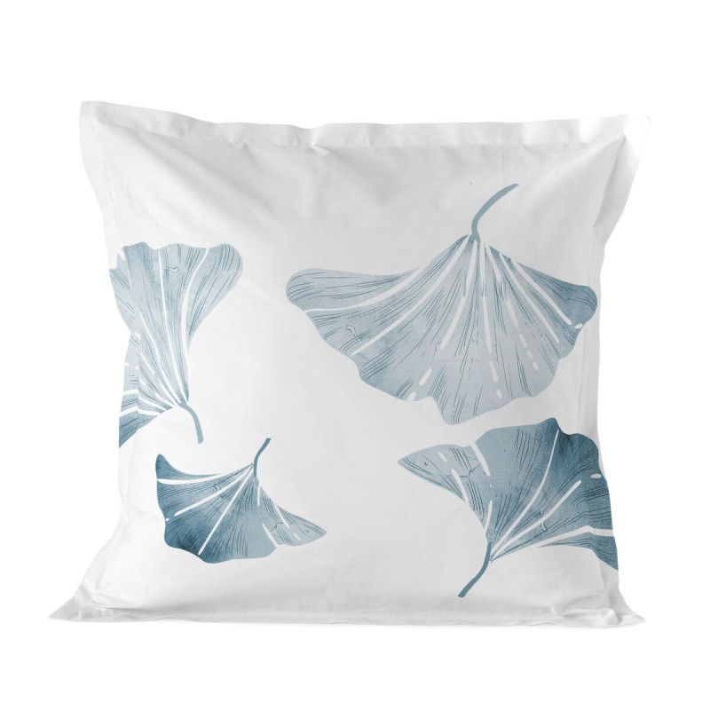 Taie d'oreiller HappyFriday Blanc Ginkgo Multicouleur 60 x 60 cm