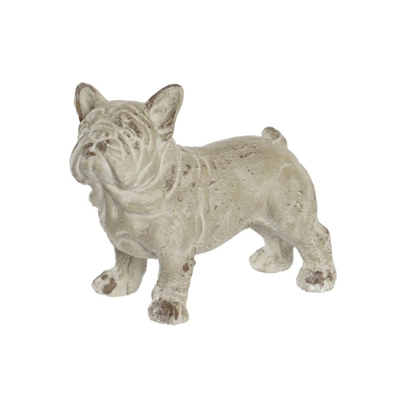 Figurine Décorative DKD Home Decor Finition vieillie Gris Résine Chien (19 x 39 x 28