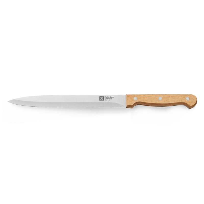 Couteau à viande Richardson Sheffield Artisan Noir Bois Métal Acier inoxydable 20 cm (6 Unités)