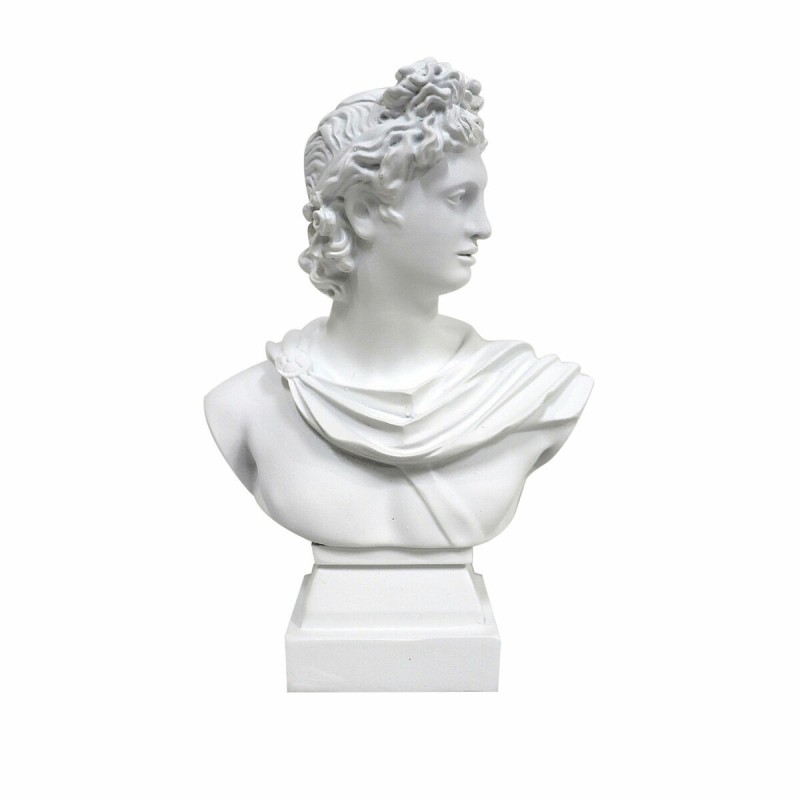 Figurine Décorative DKD Home Decor Apollo Blanc Néoclassique 13