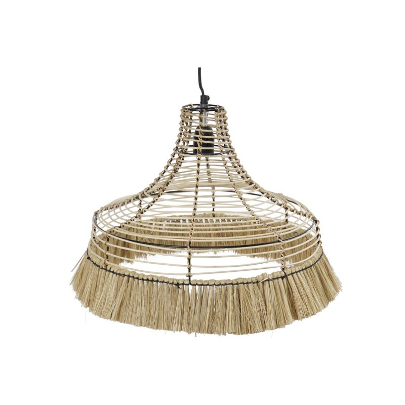 Suspension DKD Home Decor Naturel Métal 40 W Jute (45 x 45 x 36 cm)