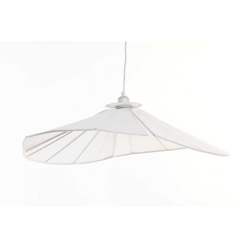 Suspension DKD Home Decor Métal Lin Blanc 50 W (68 x 68 x 21 cm)