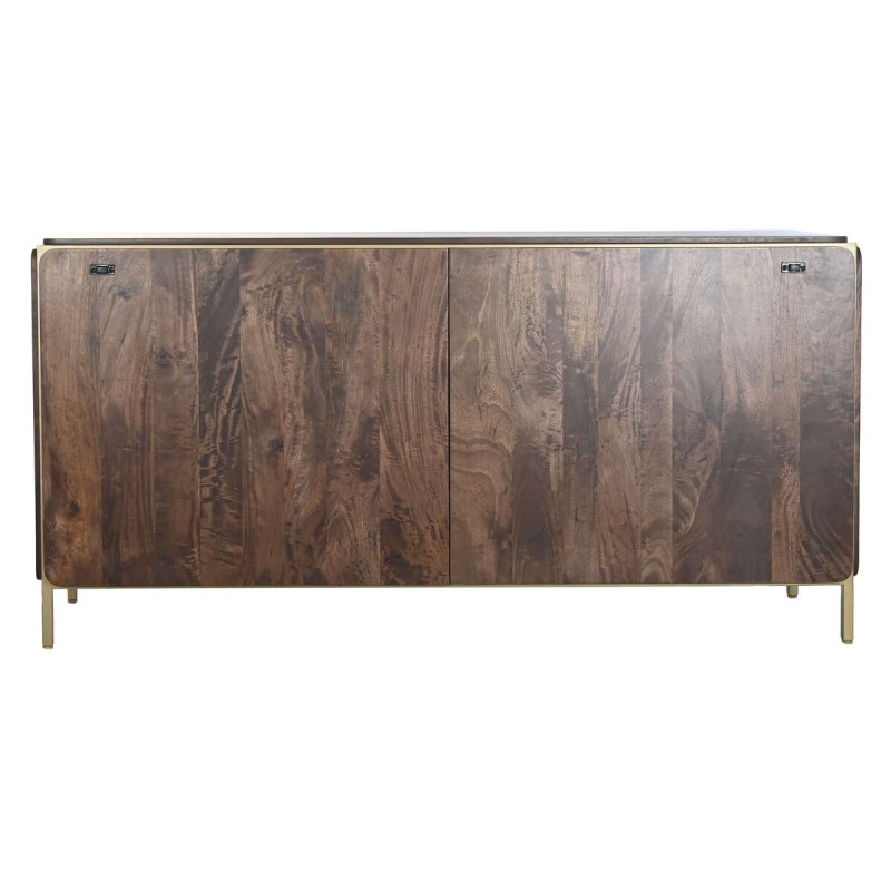 Buffet DKD Home Decor Marron Acier Bois de manguier 160 x 40 x 81 cm