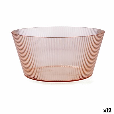 Saladier Quid Sunset Coral Corail Plastique Ø 25 cm (12 Unités)