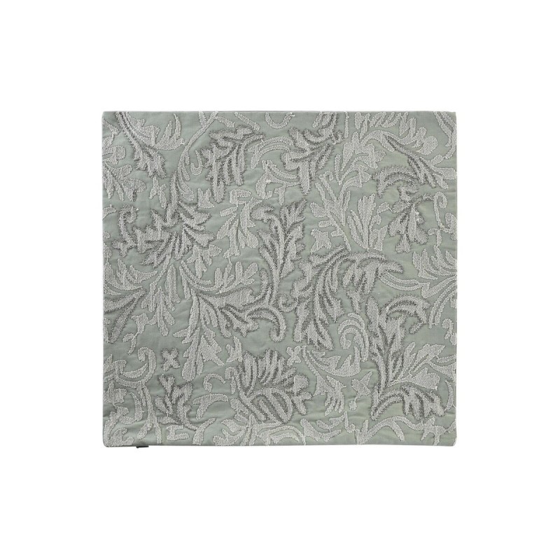 Housse de coussin DKD Home Decor Floral Vert 50 x 1 x 50 cm