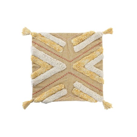 Housse de coussin DKD Home Decor Jaune 50 x 1 x 50 cm