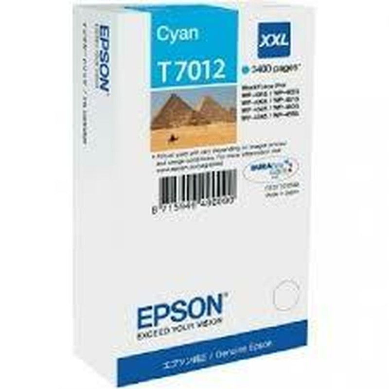 Cartouche d'encre originale Epson T70124010 Cyan