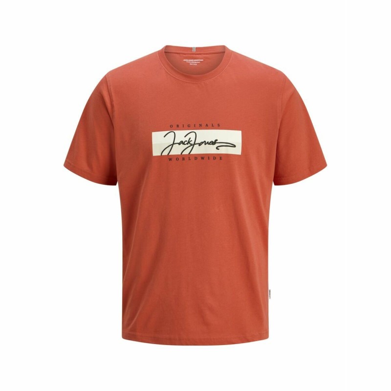 T-shirt à manches courtes homme Jack & Jones JORFREDERIKSBERG BOX 12278266 Orange