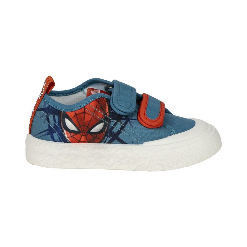 Chaussures de Sport pour Enfants Spider-Man Bleu