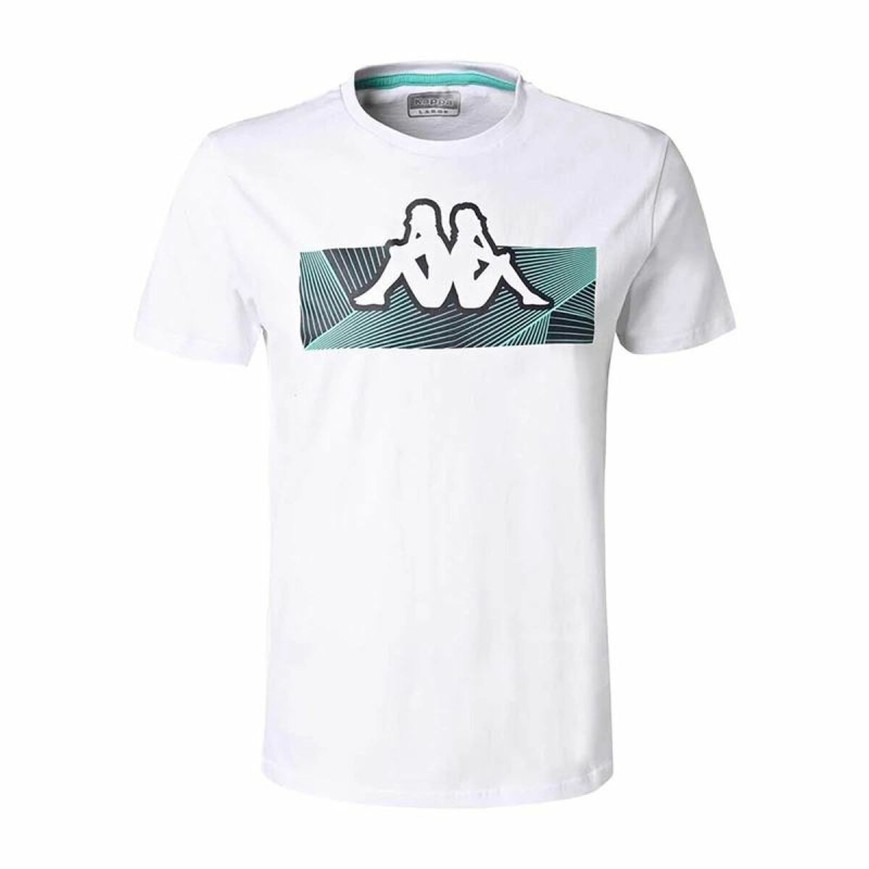 T shirt à manches courtes Enfant Kappa Eryx  Blanc