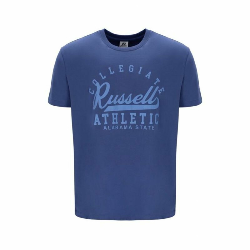 T shirt à manches courtes Russell Athletic Amt A30211 Bleu Homme