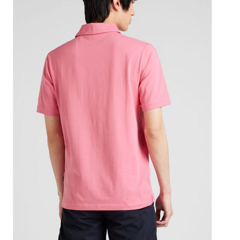 Polo à manches courtes homme Jack & Jones JPRBLASPENCER SS POLO 12251349 Rose