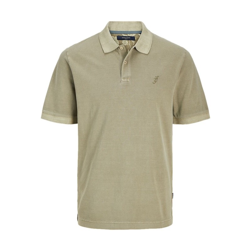 Polo à manches courtes homme Jack & Jones JPRBLUWILLIAM  12257315 Vert