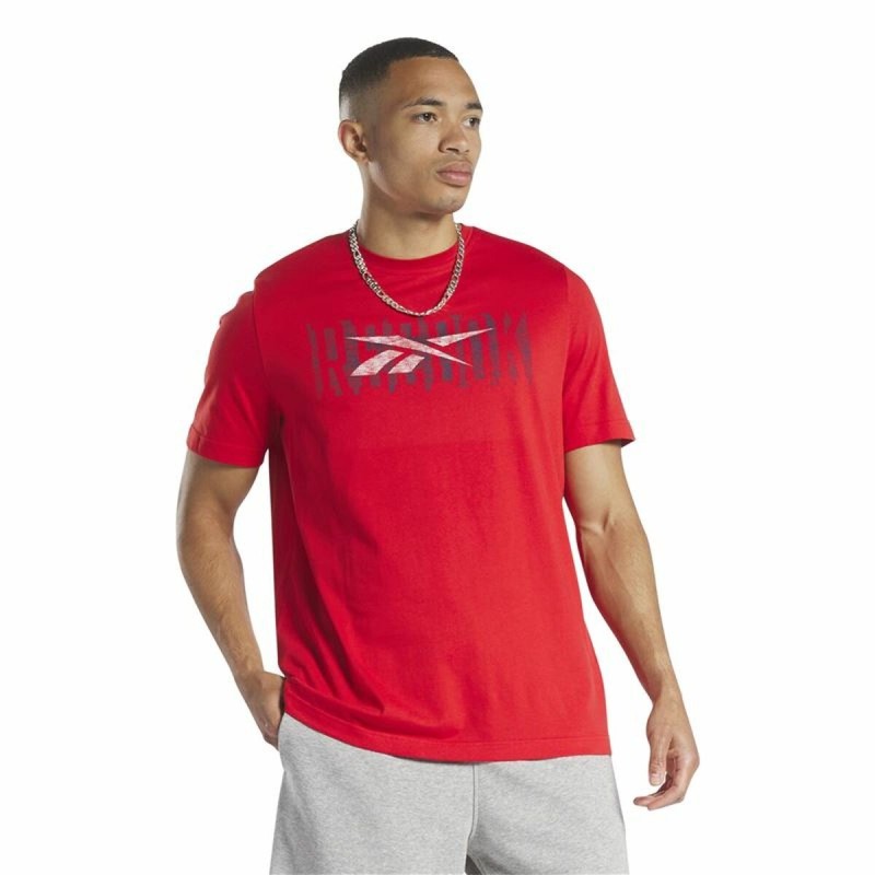 T-shirt à manches courtes homme Reebok Graphic Series Rouge