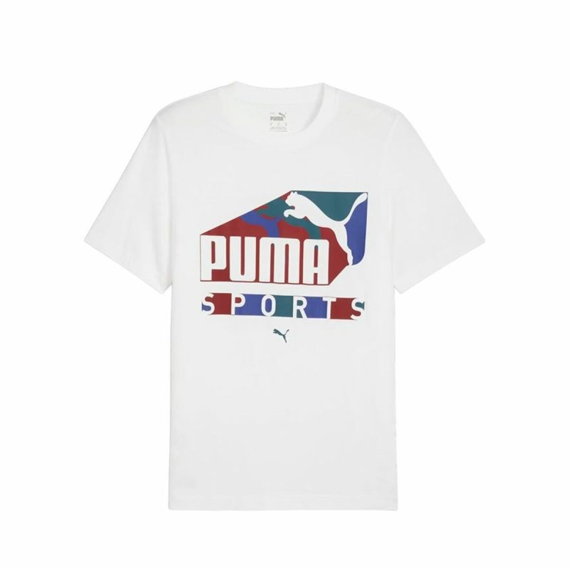 T-shirt à manches courtes homme Puma Blanc