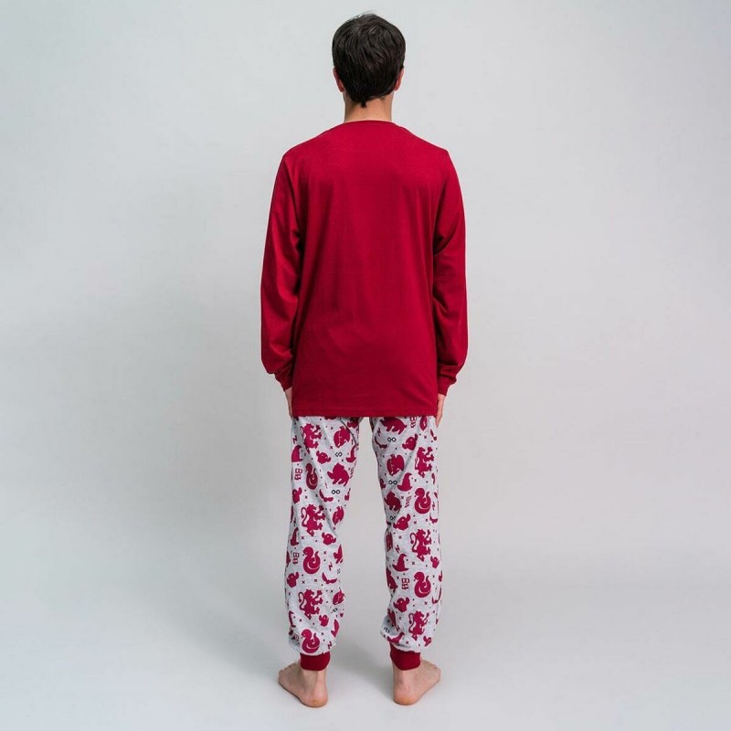 Pyjama Harry Potter Rouge (Adultes) Homme