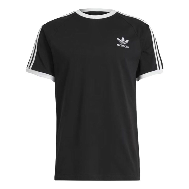 T-shirt à manches courtes homme Adidas Noir