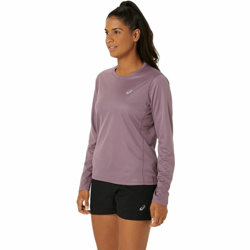 Chemise à manches longues femme Asics Core Ls Top Rose Prune