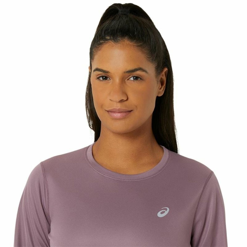 Chemise à manches longues femme Asics Core Ls Top Rose Prune