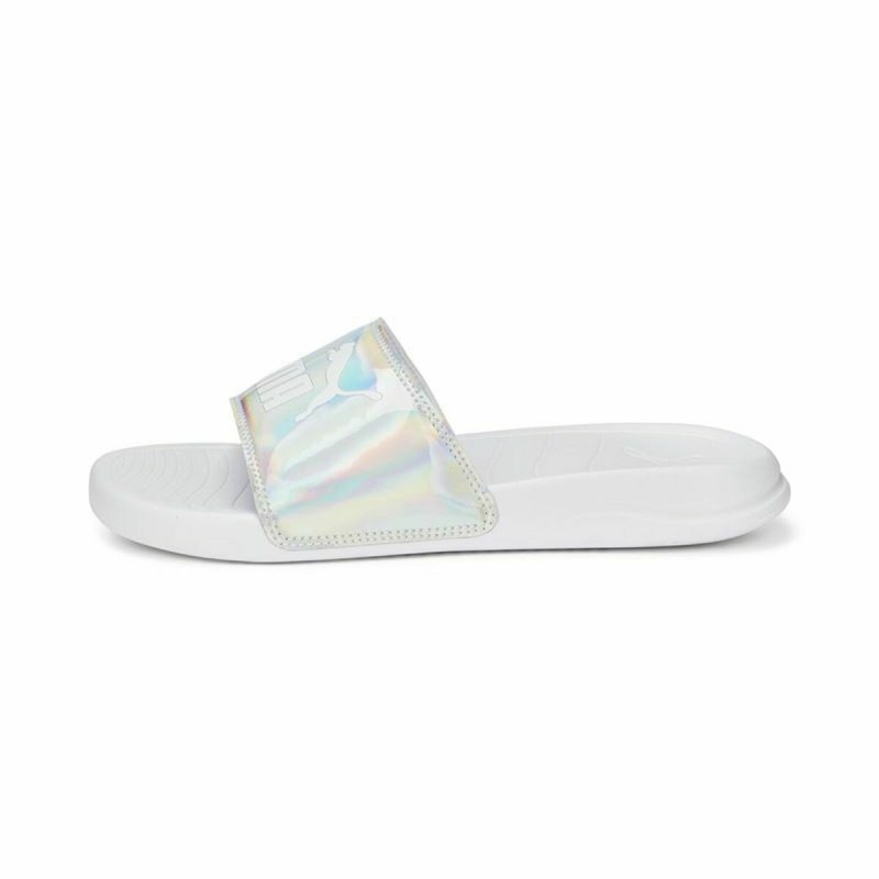 Tongs pour Femmes Puma Popcat 20 Iridescent Blanc